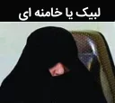 ✊ emoji Haj khanom🙋‍♀🤣 @BI_FA_ZI @sticker_nabb Telegram sticker 11 of 69