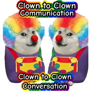 🤡 emoji Doge 🐶🐕 Telegram sticker 24 of 120