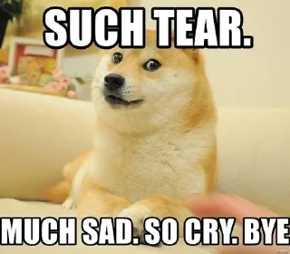 😭 emoji Doge 🐶🐕 Telegram sticker 9 of 120