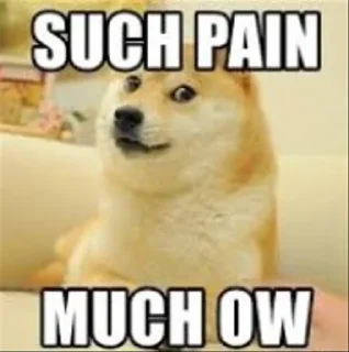 🤕 emoji Doge 🐶🐕 Telegram sticker 11 of 120