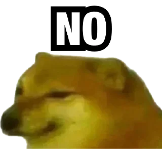 ❎ emoji Doge 🐶🐕 Telegram sticker 13 of 120