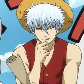 🧐 emoji Gintoki Telegram sticker 15 of 49