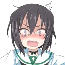 😳 emoji Girls und Panzer Telegram sticker 22 of 65