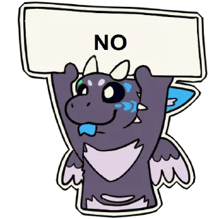 ❌ emoji Lunar Telegram sticker 19 of 82