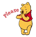 🙏 emoji Winnie The Pooh Telegram sticker 15 of 25