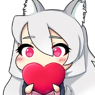 ❤️ emoji Fuyu Pack v1 Telegram sticker 18 of 20