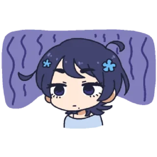 ☹️ emoji Starry Flowers Telegram sticker 16 of 24