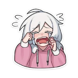 😭 emoji Something Telegram sticker 8 of 48