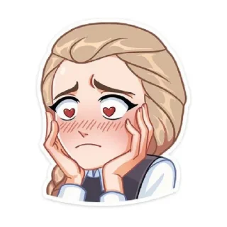 😍 emoji Something Telegram sticker 23 of 48