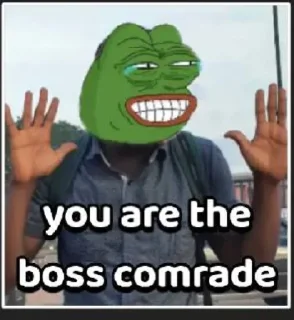 🐸 emoji Comrade @frizzyink Telegram sticker 5 of 120