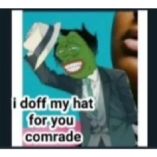 Sticker from Comrade @frizzyink