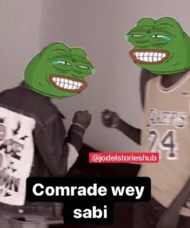 🐸 emoji Comrade @frizzyink Telegram sticker 13 of 120