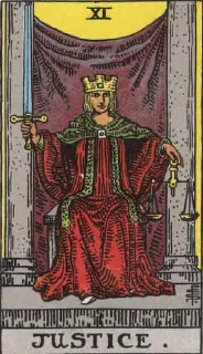 ⚖️ emoji Rider Waite Tarot Original Telegram sticker 12 of 78