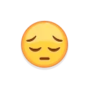 😔 emoji Ancient Emojis Telegram sticker 3 of 50