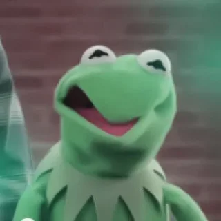 🐸 emoji [🐸] ;; kermit ;; @lumicore_present Telegram sticker 11 of 35