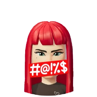 😡 emoji Principessa Andromeda • @squagliarvi Telegram sticker 13 of 17