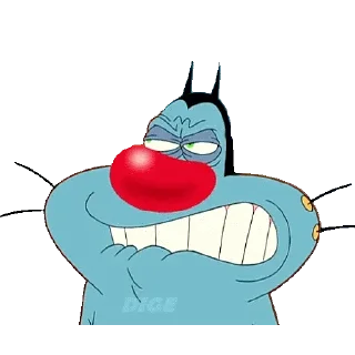 😡 emoji Oggy @FranceCanal Telegram sticker 20 of 26