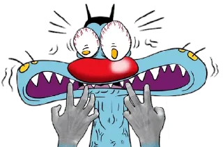 Sticker from Oggy @FranceCanal