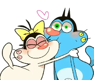 😘 emoji Oggy @FranceCanal Telegram sticker 6 of 26