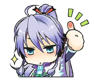 👍 emoji kamui Gakupo Telegram sticker 16 of 17