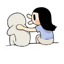 😞 emoji Smile Brush- @MochaStickers Telegram sticker 9 of 17