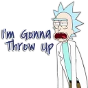 💚 emoji Rick And Morty Telegram sticker 11 of 63