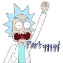 Sticker from Rick And Morty