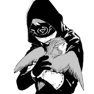 🖤 emoji Identity V "3" @MoonElfKing Telegram sticker 11 of 74