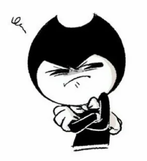 🔳 emoji bendy Telegram sticker 10 of 75