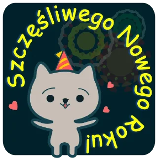 🎄 emoji Kotek Polski Telegram sticker 23 of 40