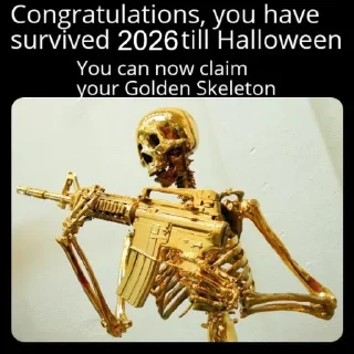 💀 emoji Join The Skeleton Army, They Said Telegram sticker 21 of 86