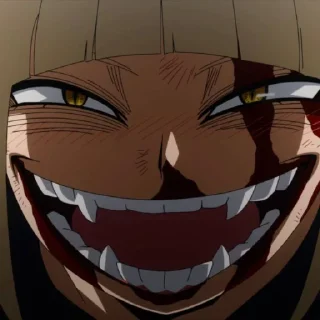 😈 emoji Himiko Toga @StickersofAnime Telegram sticker 24 of 32