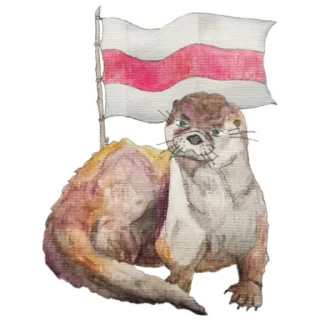 💪 emoji Otters of Belarus Telegram sticker 21 of 26