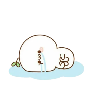 😭 emoji Mochi Telegram sticker 7 of 82