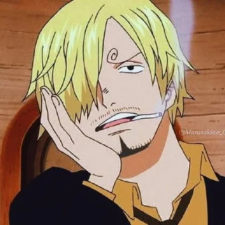 😩 emoji OP sanji  @animespack Telegram sticker 11 of 13