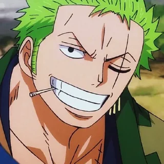 😬 emoji OP zoro  @animespack Telegram sticker 14 of 15