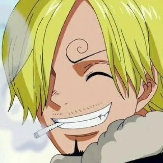 😁 emoji OP sanji  @animespack Telegram sticker 10 of 13