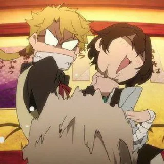 👐 emoji BSD- dazai x chuya Telegram sticker 5 of 39