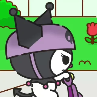🖤 emoji 𝐊𝗎𝗋𝗈𝗆𝗂★ @LostStarlights Telegram sticker 9 of 50