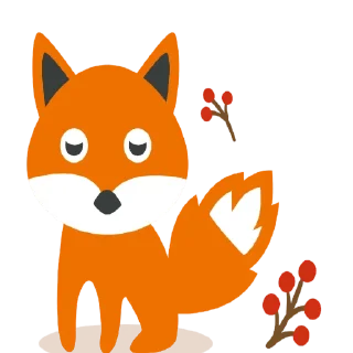 🦊 emoji @Sticker1_Gif  پاییز Telegram sticker 15 of 119