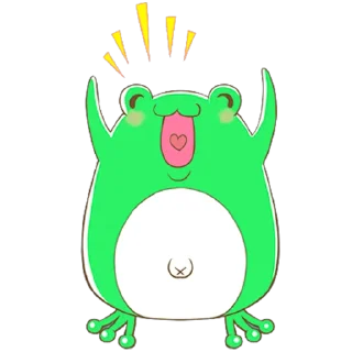 🐸 emoji Keropoyo 1.0 Telegram sticker 10 of 34