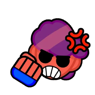😡 emoji Динаху, синего мистера биста нет Telegram sticker 7 of 20