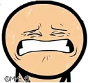 😣 emoji cyanide and happiness 3 Telegram sticker 2 of 74