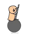 Sticker from Cyanide And Happiness @MochaStickers