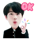 👌 emoji BTS "LOVE MYSELF" by @WithBTS Telegram sticker 7 of 42