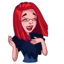 😂 emoji @stickerkar  دنیای استیکر 🌍 Telegram sticker 19 of 50