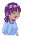 😫 emoji @stickerkar  دنیای استیکر 🌍 Telegram sticker 11 of 50