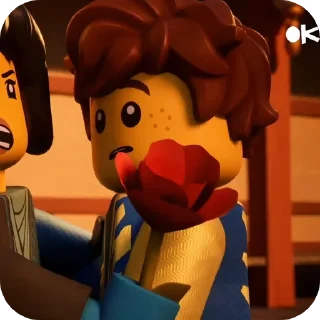 😦 emoji Jay walker (ninjago) Telegram sticker 1 of 20
