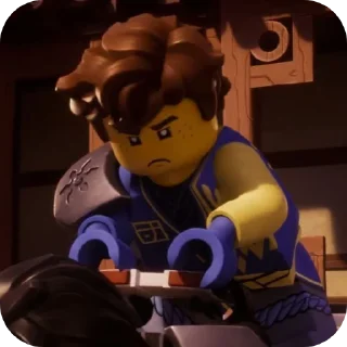 😠 emoji Jay walker (ninjago) Telegram sticker 6 of 20