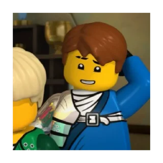 😓 emoji Jay walker (ninjago) Telegram sticker 15 of 20